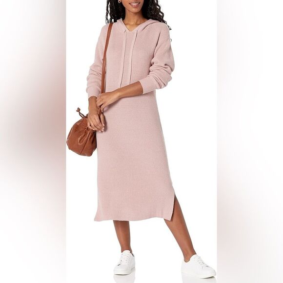 NWT The Drop Cuddle MIDI Sweater Dress with Hoodie knockoff Taylor swifts dress - Picture 10 of 10